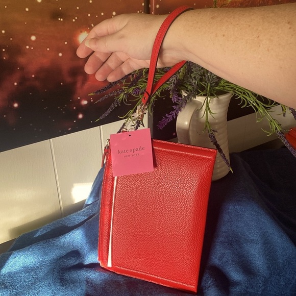 Kate Spade Large Leather Wristlet - Picture 4 of 10